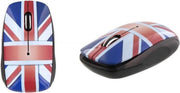 T'nB MWXUK3 - optische muis - draadloze muis -draadloos - trendy design met Engelse vlag