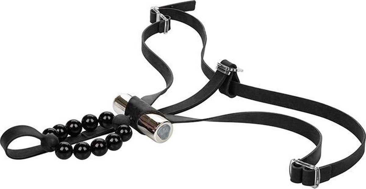 Rechargeable Silicone Lover's Thong® with Pleasure Beads - Pantie -