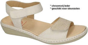 Brako -Dames -  off-white-crÈme-ivoor - sandalen - maat 41