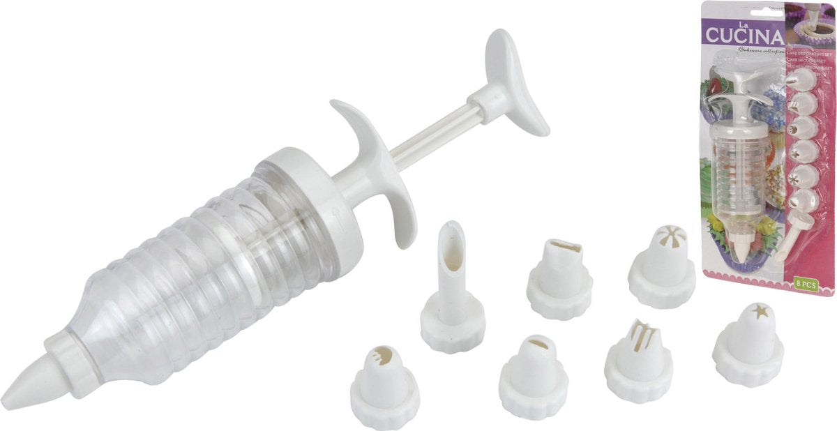 La Cucina cake decoreerset 8-delig