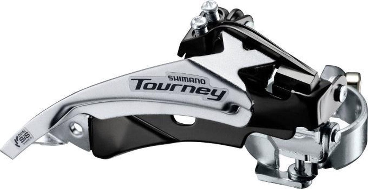Voorderailleur Shimano Tourney FD-TY510 - 6/7 speed - top swing - dual pull - 48T