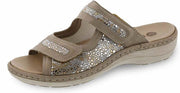 Remonte -Dames -  goud - slippers & muiltjes - maat 39