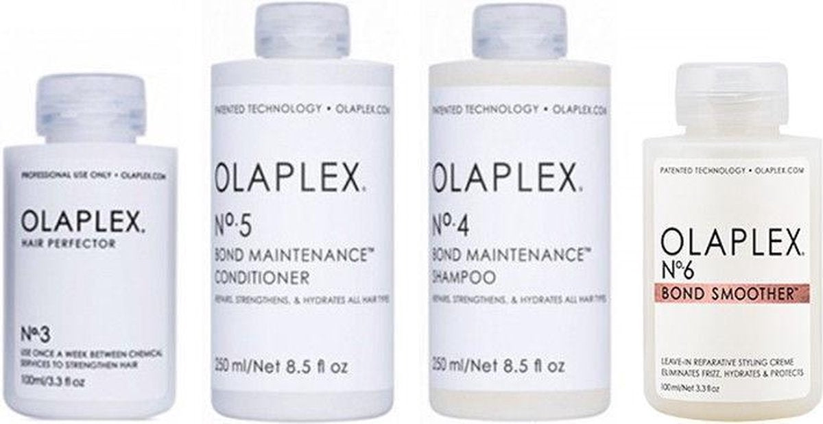 Beschadigd haar pakket Olaplex No.3 + 4 + 5 + 6