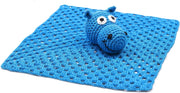 Naturezoo Knuffeldoekje Nijlpaard Gehaakt 10 Cm Donkerblauw