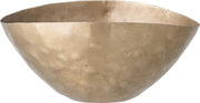 Schaal | Metaal | Goud | 17cm