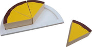 Mama Memo Citroentaart Hout 16 Cm Geel