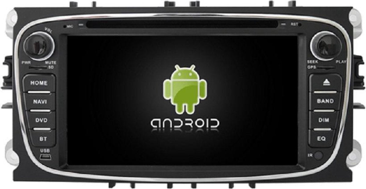 Ford Mondeo Focus S-MAX C-MAX Galaxy Kuga navigatie dvd carkit android 10 usb 64GB