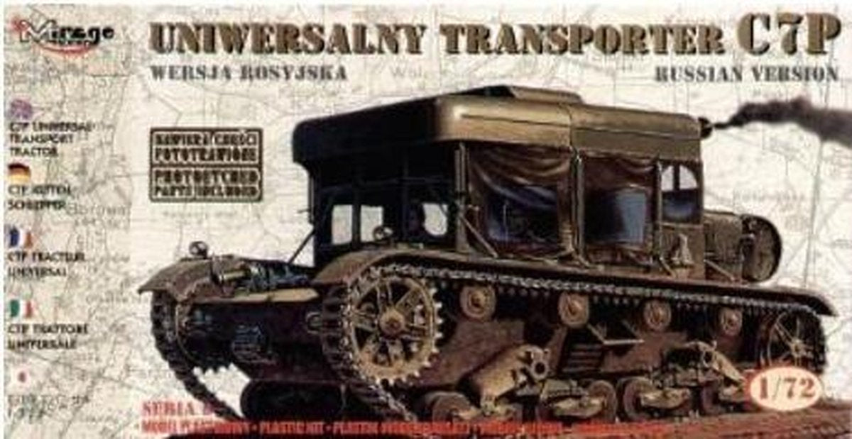 Mirage | 72893 | C7P universal transporter | 1:72