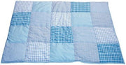 Taftan - Boxkleed Ruitjes Patch - 100 x 80 cm - Lichtblauw