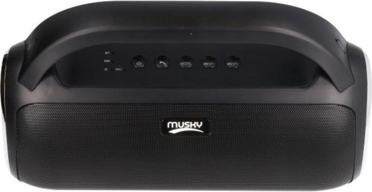Musky Bluetooth Speaker DY-18 Zwart