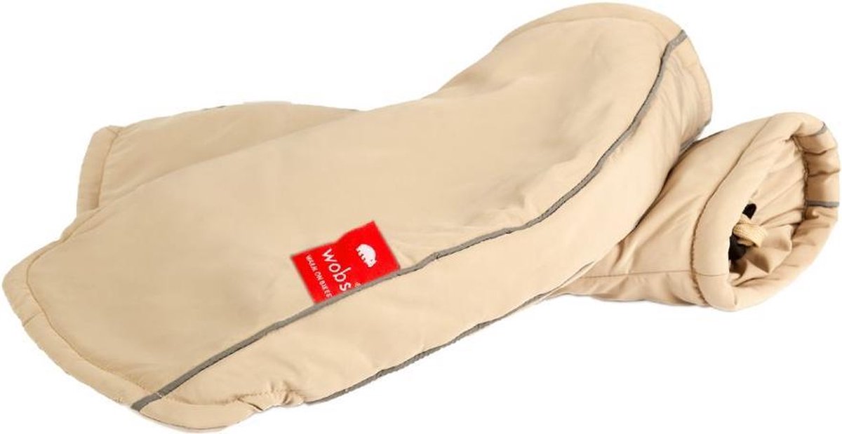 WOBS handwarmers voor op de fiets Bike Pogies - Urban Sand