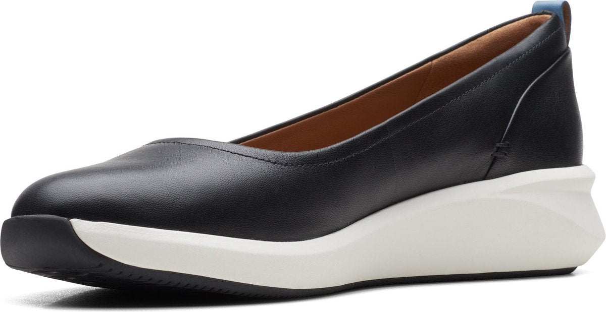Clarks - Dames schoenen - Un Rio Vibe - D - black leather - maat 6