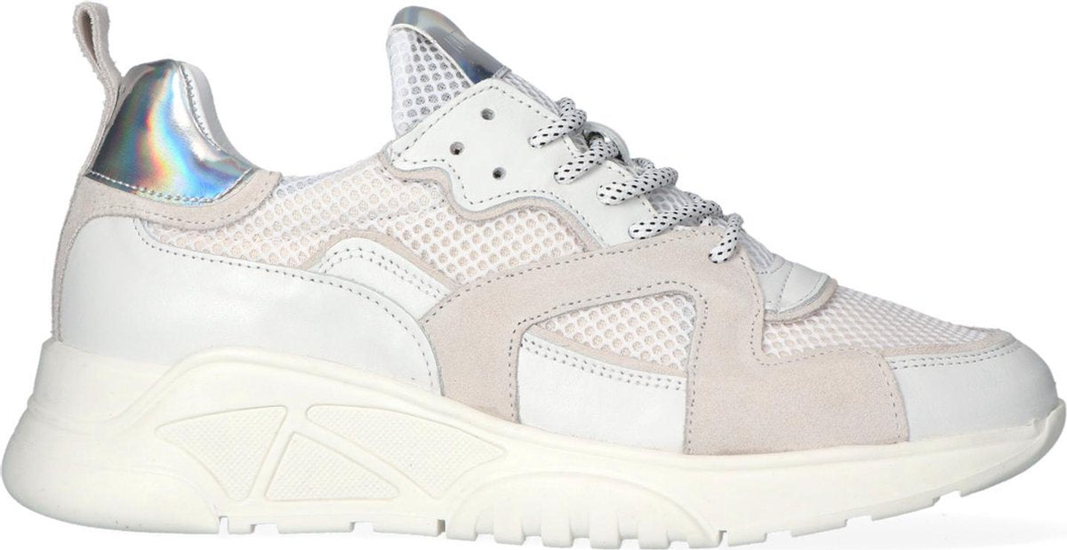 Notre-V J4773se Lage sneakers - Leren Sneaker - Dames - Wit - Maat 37