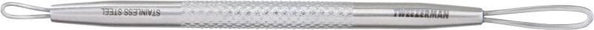 Tweezerman Studio Line No Slip Skincare Tool - Comedonendrukker - RVS Comedonenlepel - Verwijderen Mee-Eters & Puistjes - RVS - 1 Stuk