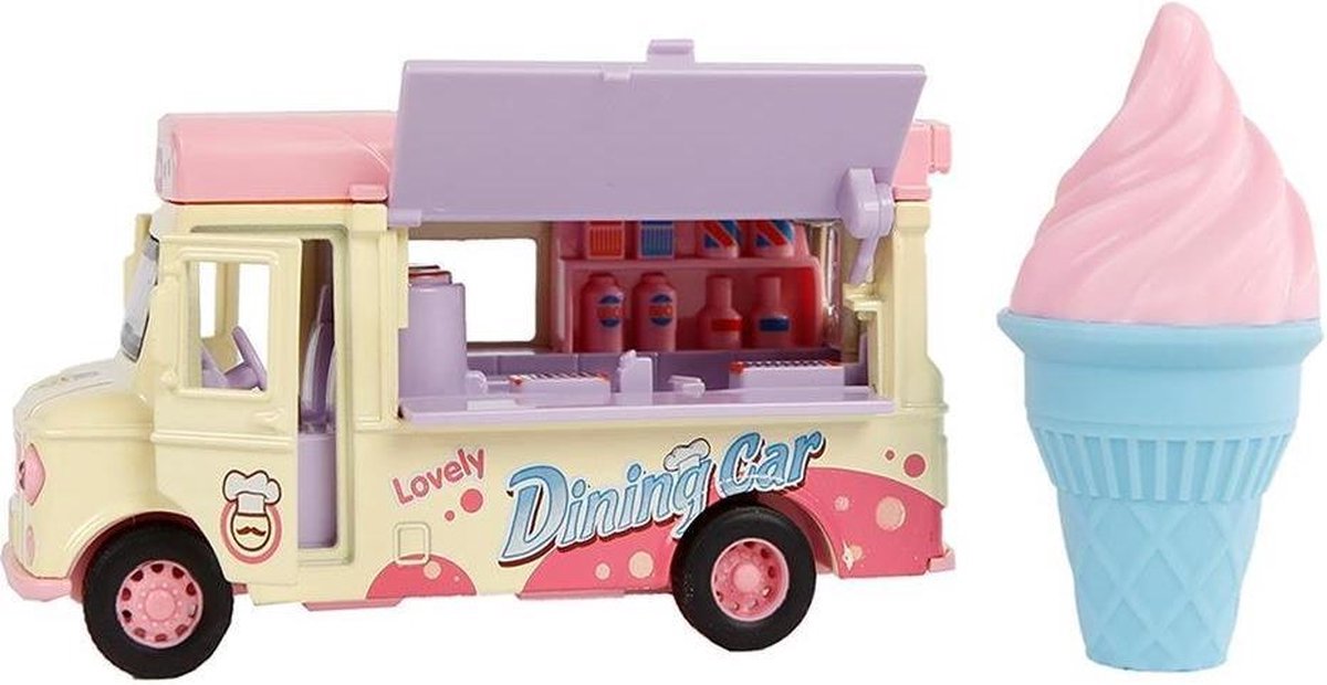IJscotruck pb + licht/geluid: 11 cm
