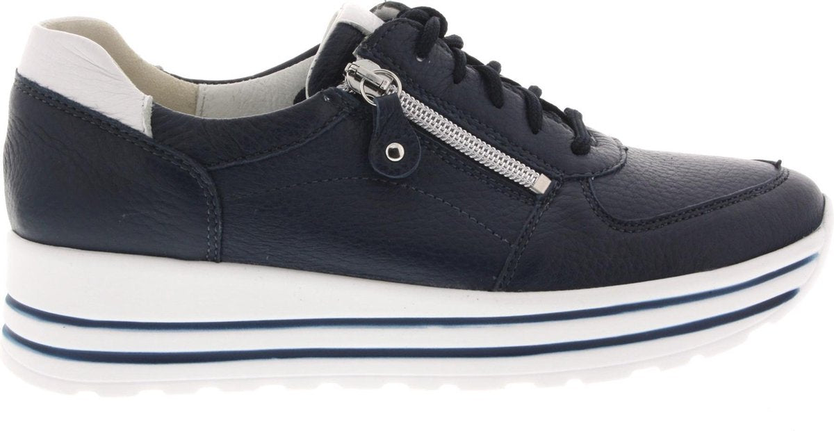Dames Sneakers Waldlaufer Lana 758009-200-194 Donkerblauw - Maat 5½