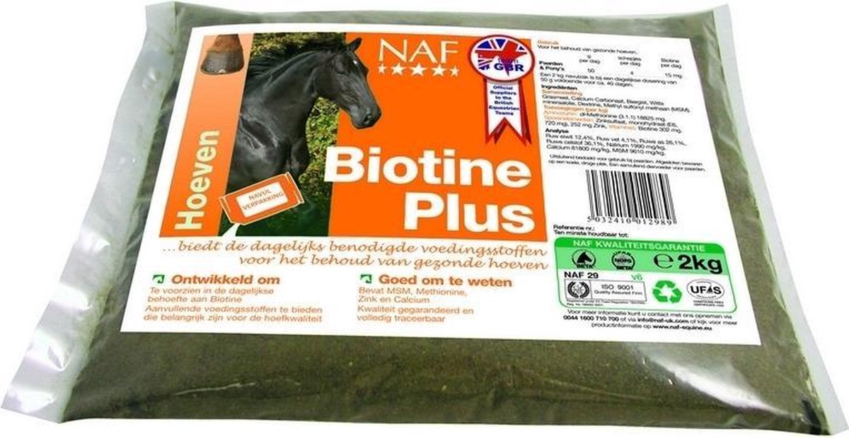 NAF Biotin Plus Navulling 2KG