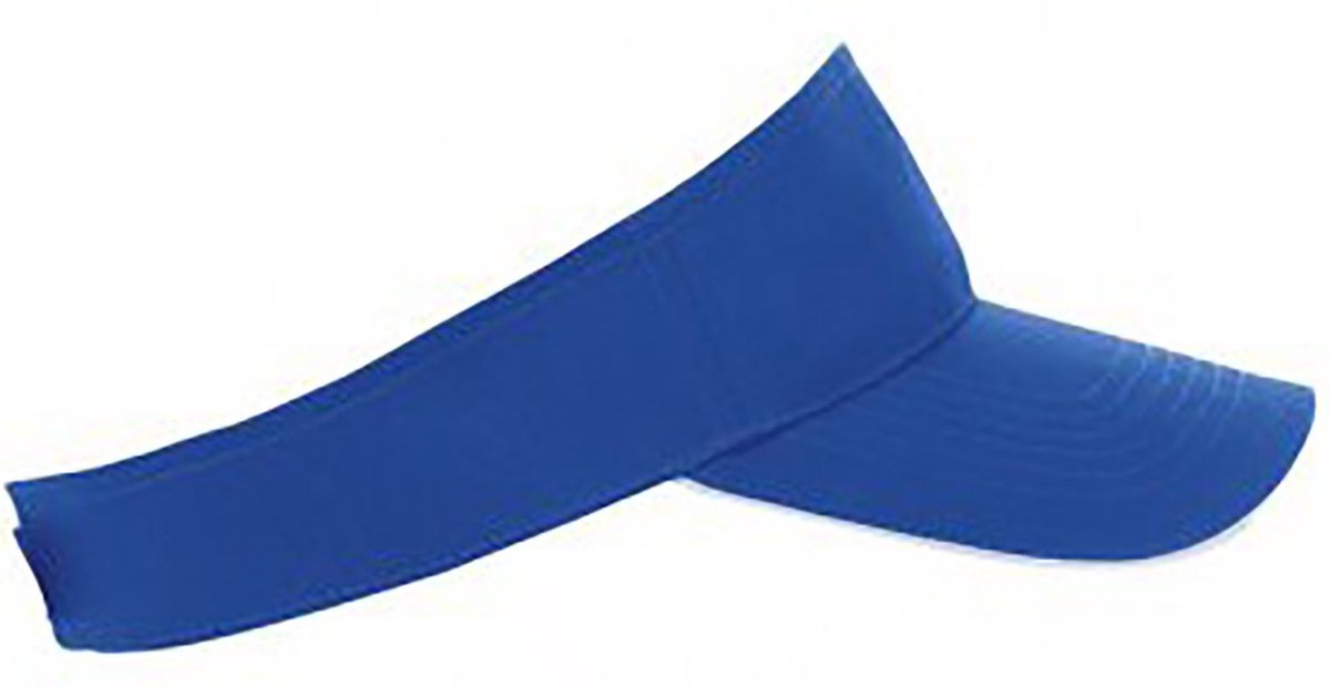 SOLS Unisex Ace Zonneklep (Koningsblauw/Wit)