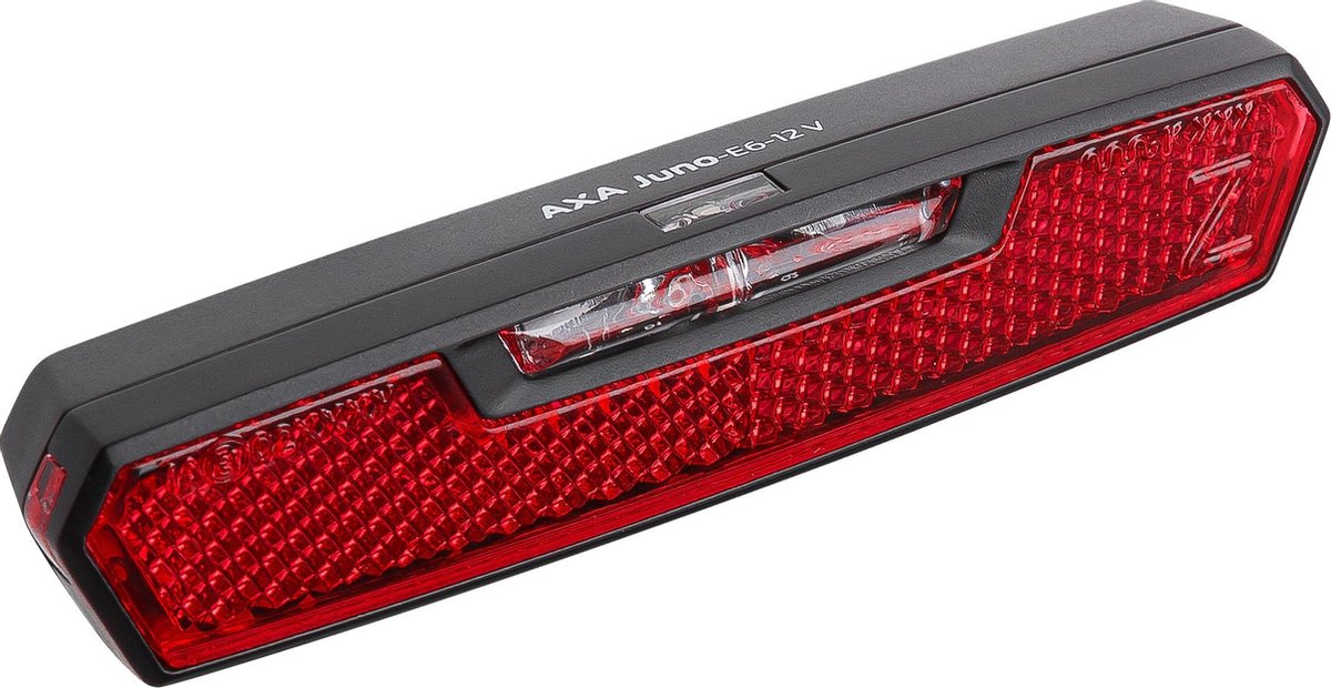 AXA LED Achterlicht Juno Fietsverlichting - E-bike 6-12V - 80 mm - Rood