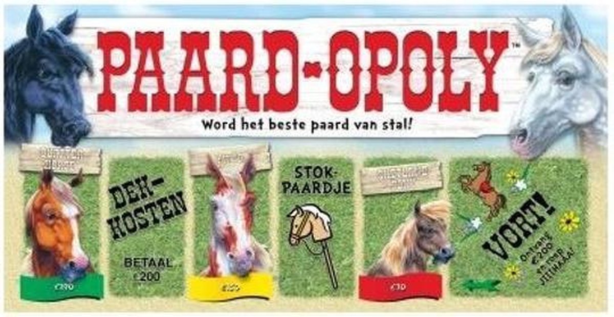 Late For The Sky Gezelschapsspel Paard-opoly (en)