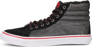 Vans - Dames Sneakers Vans Sk8-Hi Slim Cracked - Zwart - Maat 36 1/2