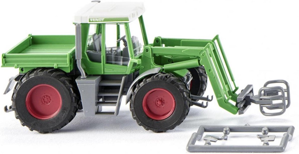 WIKING Fendt Xylon mit Ballengreifer 1994 schaalmodel 1:87