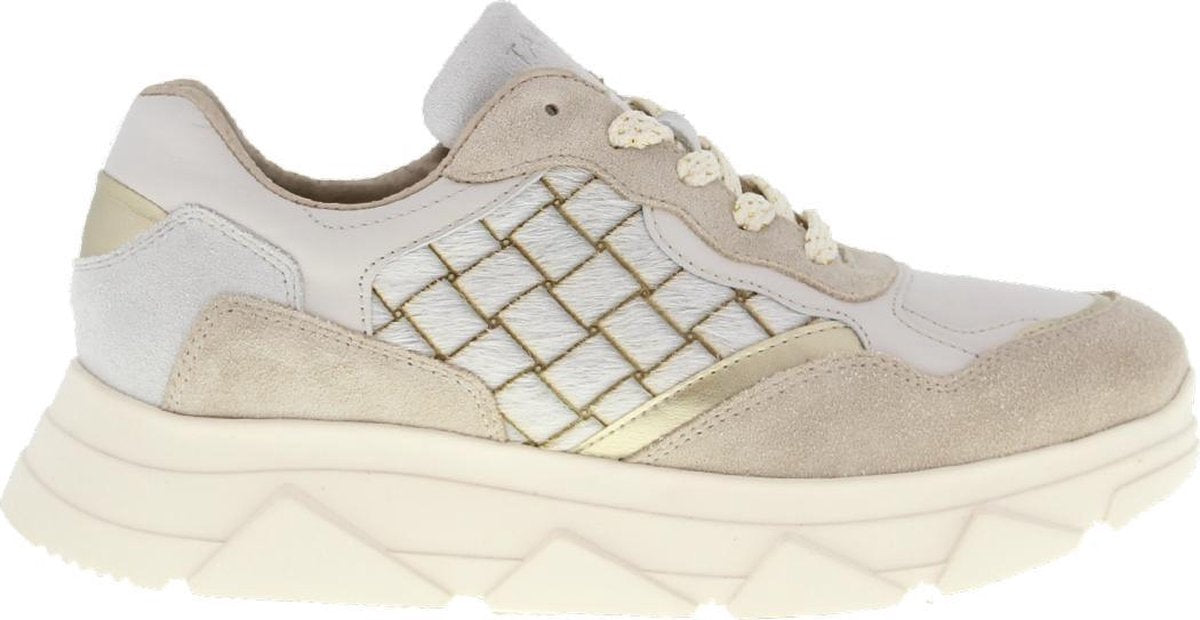 Tango Dames Lage sneakers Kady Fat - Beige - Maat 42