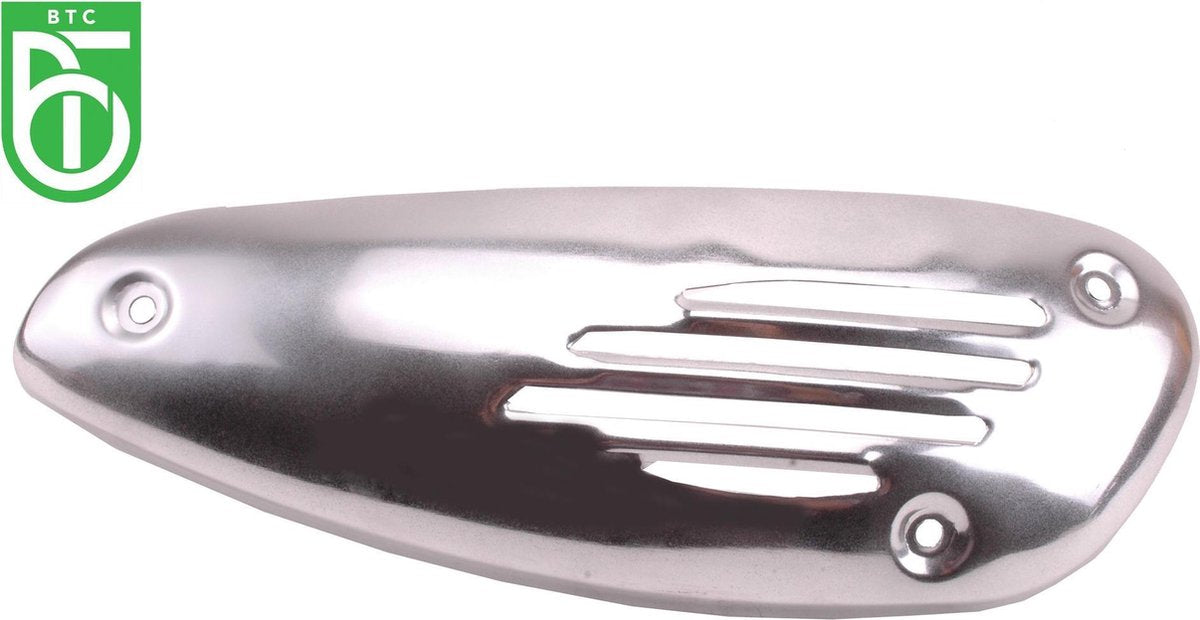 Hitteschild Uitlaat OEM Chroom | BTC Riva
