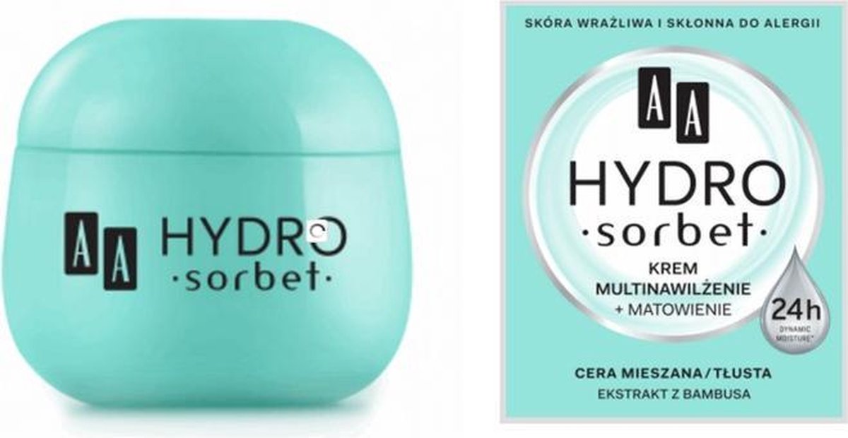 Aa - Hydro Sorbet krem multinawilżający dla cery mieszanej i tłustej