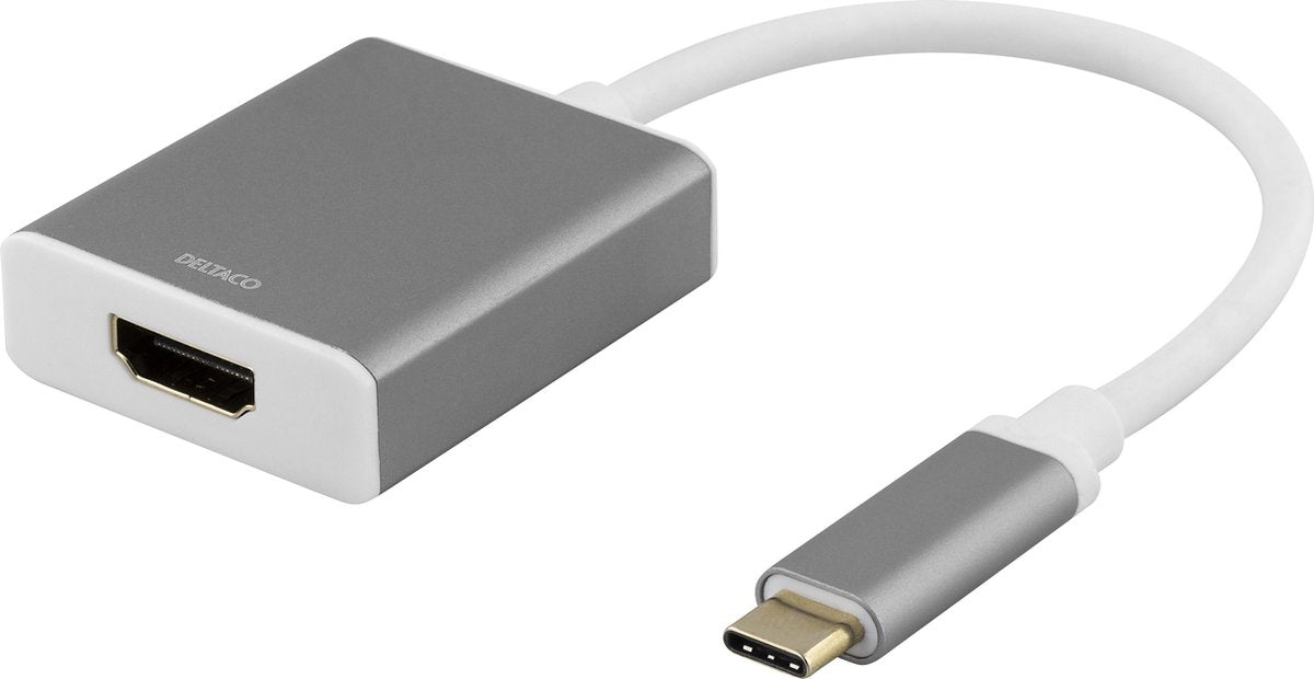 Deltaco USBC-HDMI9 video kabel adapter 0