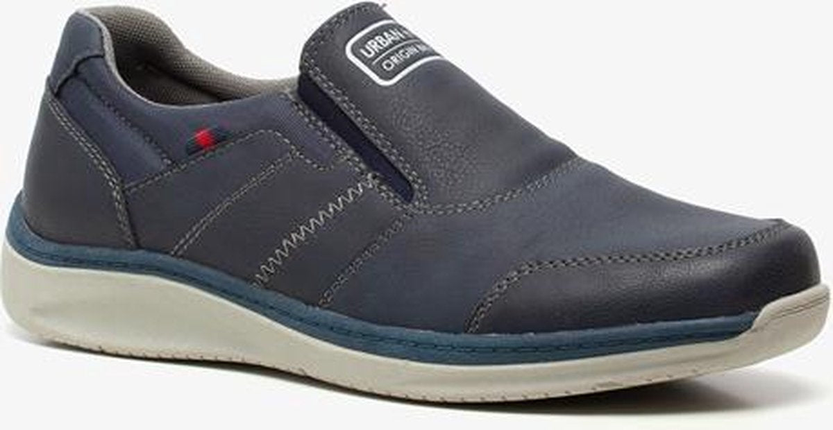 Blue Box heren instappers - Blauw - Maat 41 - Extra comfort - Memory Foam