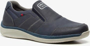 Blue Box heren instappers - Blauw - Maat 41 - Extra comfort - Memory Foam