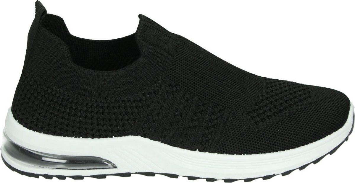 Crosby 417025/01-02 - Volwassenen Instappers - Kleur: Zwart - Maat: 39