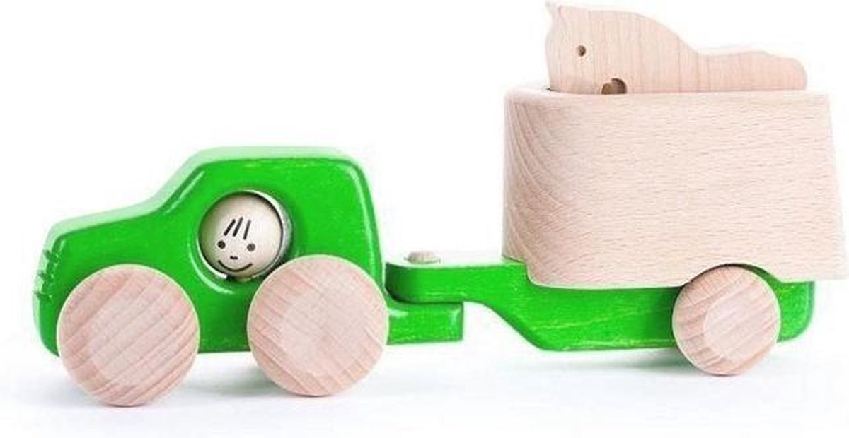 Bajo 4WD car & horse Groen
