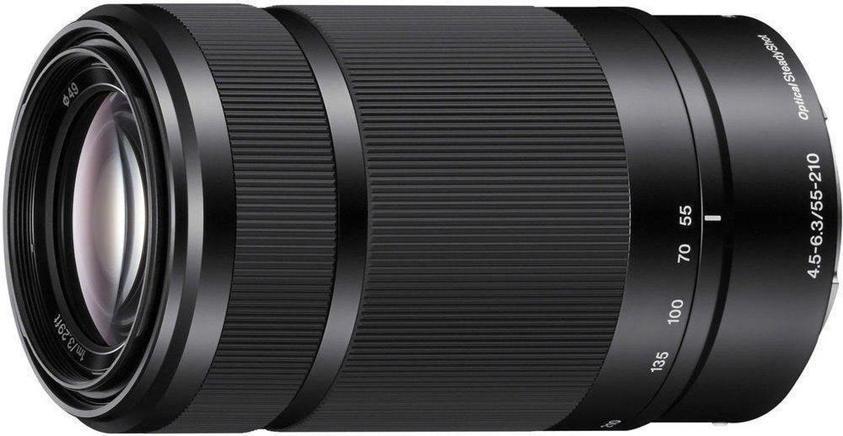 Sony E 55-210mm F/4.5-6.3 OSS zwart BULK