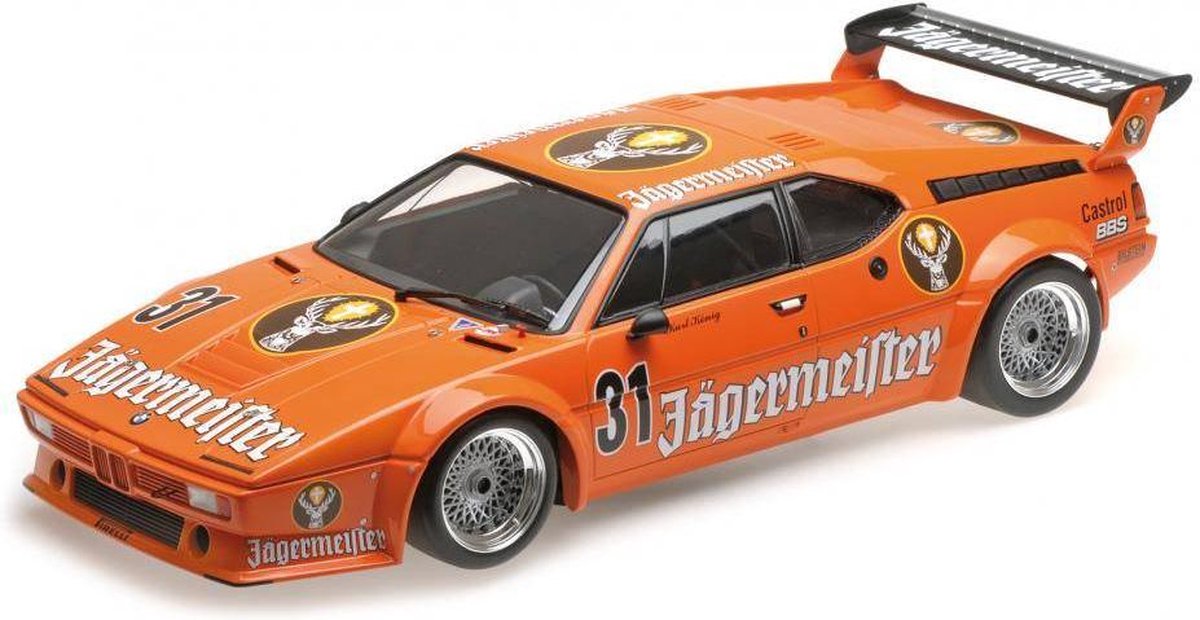 BMW M1 Gr.4 Auto Maass BMW #31 DRM Nürburgring Eifelrennen 1982 - 1:12 - Minichamps