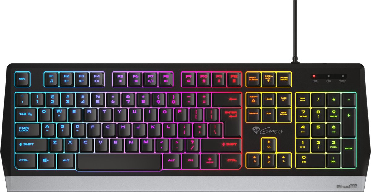 Genesis Rhod 300 RGB Gaming Keyboard - US Layout
