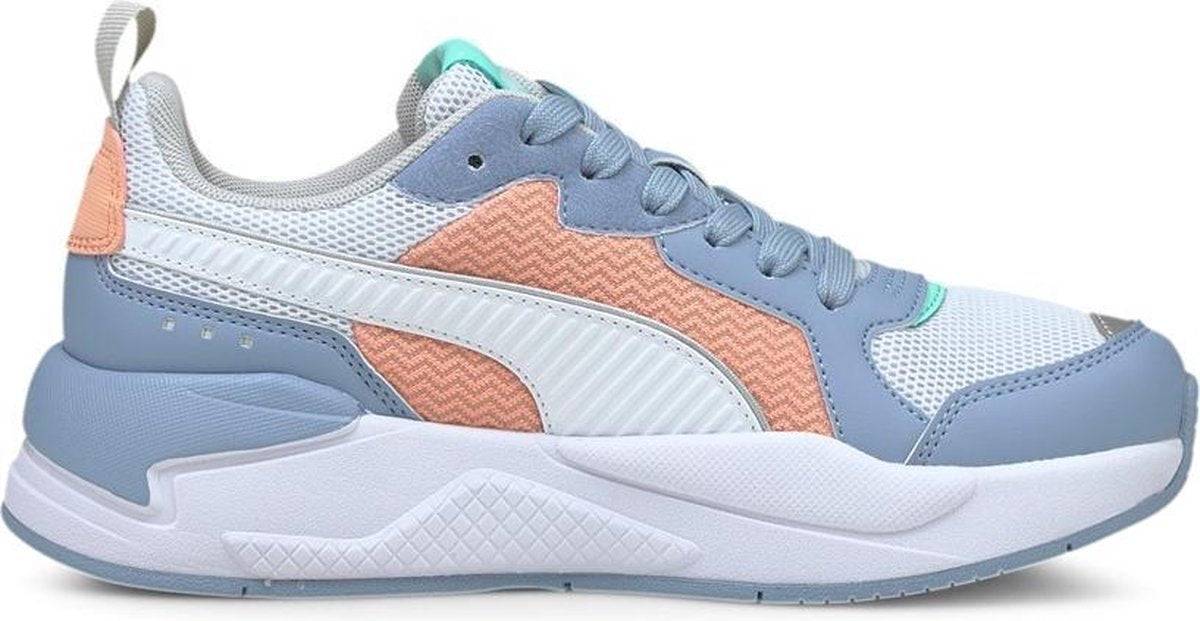 PUMA X-Ray Neon Pastel Jr Sneakers - Puma White-Puma White - Maat 36