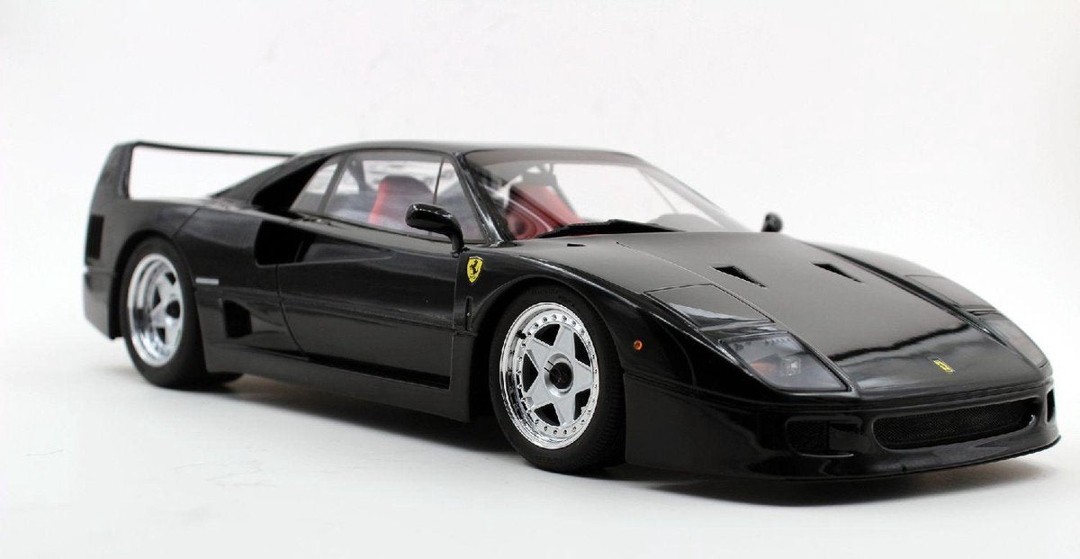Ferrari F40 Zwart 1987 1:12 Top Marques - Limited Edition 250pcs