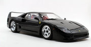 Ferrari F40 Zwart 1987 1:12 Top Marques - Limited Edition 250pcs
