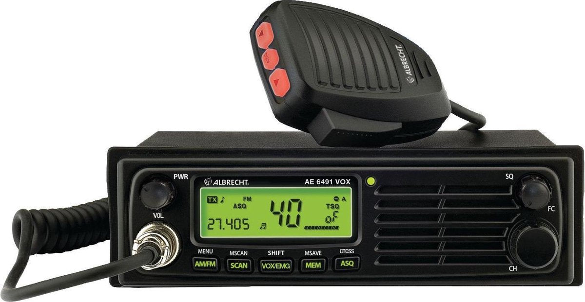 Albrecht AE 6491 VOX 12648.01 CB-station