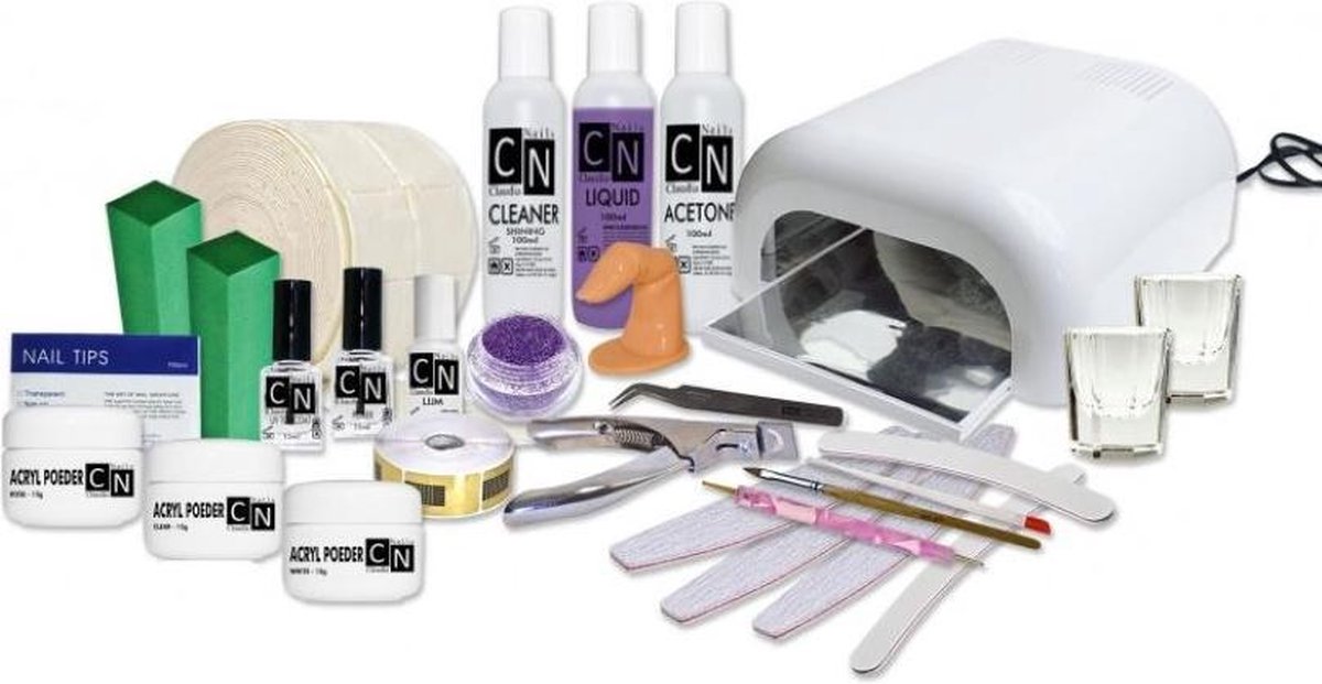 Professionele Acryl Set met UV lamp