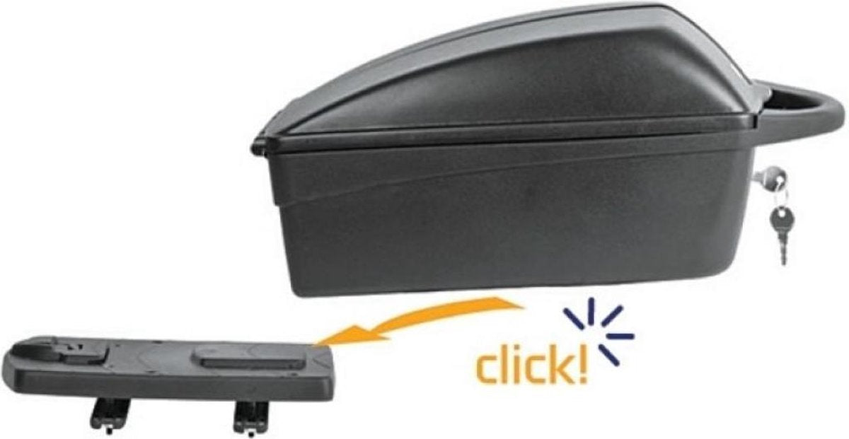Polisport topkoffer afneembaar zwart 8870500001