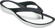 Crocs Swiftwater Flip Slippers Dames Slippers - Maat 37/38 - Vrouwen - zwart/wit