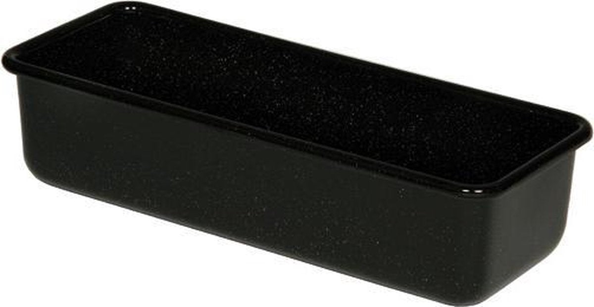 Bakvorm zwart 25/10 cm