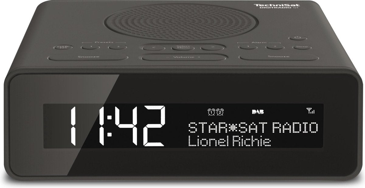 Technisat Digitradio 51 wekkerradio - antraciet