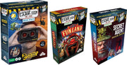 Escape Room Uitbreidingsbundel - 3 Stuks - Virtual Reality VR & Funland & Secret Agent