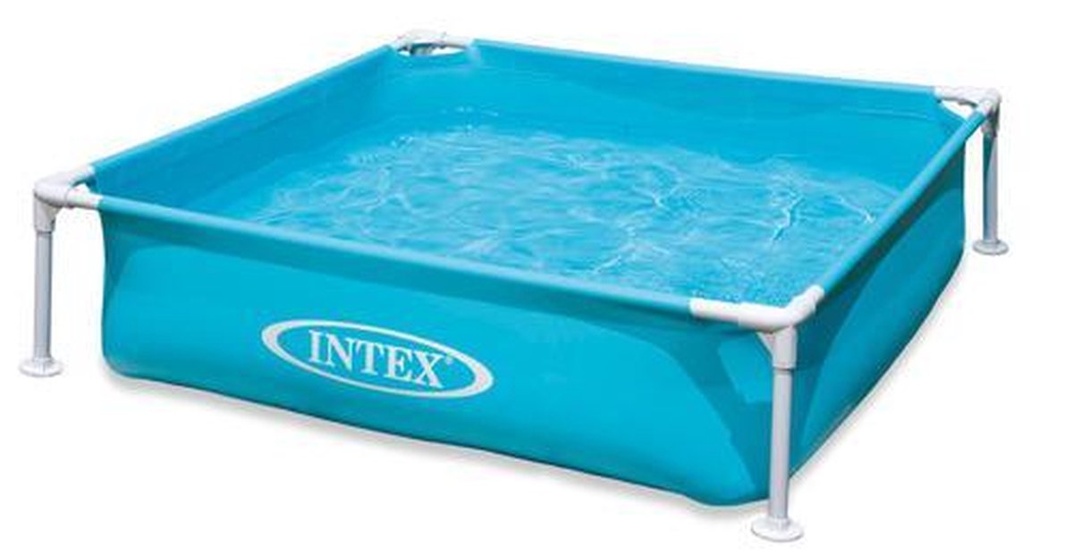 Intex 57173NP Mini Frame Zwembad Blauw 122x122cm