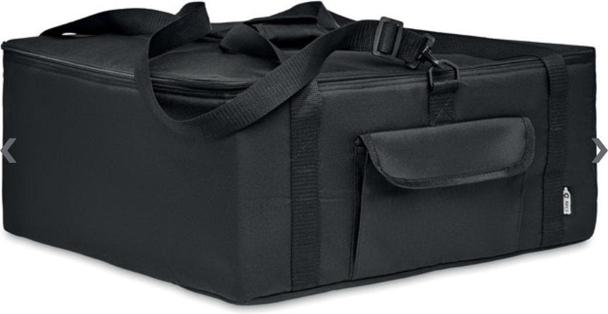 Pizzatas Zwart - Pizza tas - Pizza bezorgtas - Bezorgtas - Bezorg tas - Bezorgtas maaltijden - Bezorgtas rugzak - Bezorg rugzak - Bezorgtassen - Thermobag - Thermotas - Thermo tas - Warmhoudtas  - Warmhoudtas bezorgen - Delivery bag