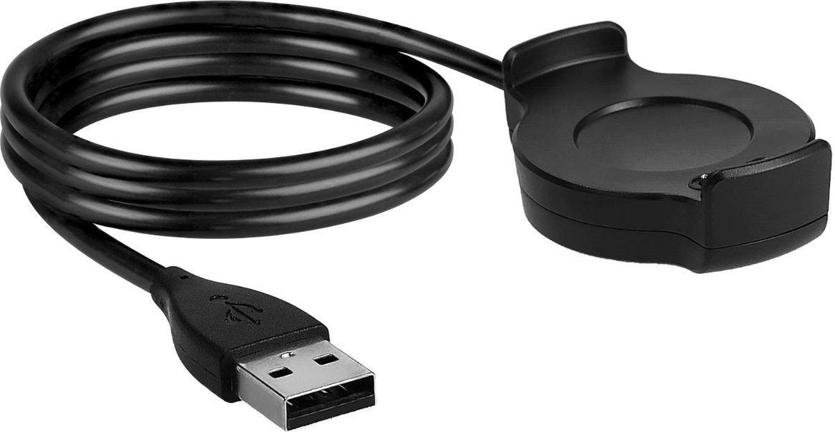 kwmobile USB-oplaadkabel voor Huawei Watch 2 - kabel voor fitnesstracker - zwart